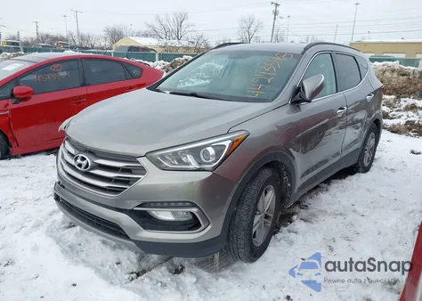 2017 Hyundai Santa Fe Sport 2.4L из США, поврежденный, VIN 5NMZU3LB6HH001191